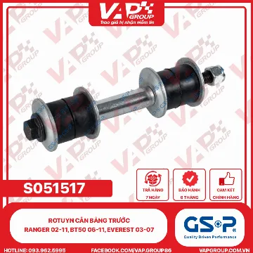 GSP Rotuyn CÂN BẰNG TRƯỚC RANGER 02-11, BT50 06-11, EVEREST 03-07,