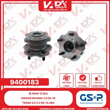 GSP Bi Moay Ơ Sau Nissan Maxima 3.5 08-15, Teana 2.0 2.5 08-14.Abs