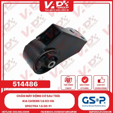 GSP Chân máy động cơ sau trái Kia Carens 1.6 03-06 Spectra 1.6 00-11