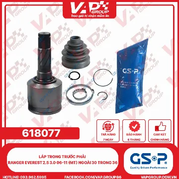 GSP láp trong trước Phải RANGER EVEREST 2.5 3.0 06-11 (MT) NGOÀI 30 TRONG 36