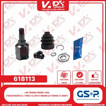 GSP Láp Trong Trước Trái Focus Fiesta (L- Fwd) 1.5 2013+ Ngoài 23 Trong 21 (5Mt)