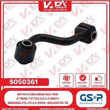 GSP Rotuyn Cân Bằng Sau Trái X-Trail T31 T32 2.0 2.5 2007+ Qashqai J10 J11 2.0 2006+ Koleos 09-16
