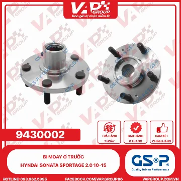 GSP Bi moay ơ trước Hyndai Sonata Sportage 2.0 10-15