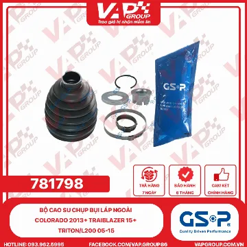 GSP BỘ CAO SU chụp bụi LÁP ngoài Colorado 2013+ Traiblazer 15+ Triton/L200 05-15