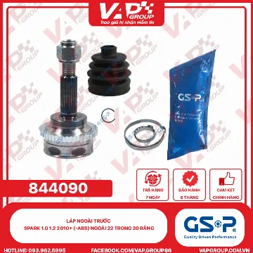 GSP Láp Ngoài Trước Spark 1.0 1.2 2010+ (-Abs) Ngoài 22 Trong 20 Răng