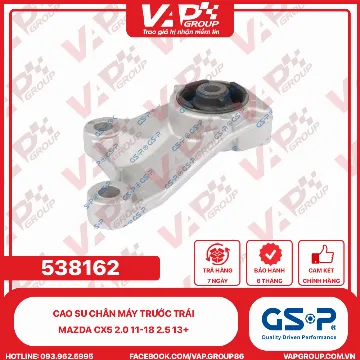 GSP Cao Su Chân Máy Trước Trái Mazda Cx5 2.0 11-18 2.5 13+