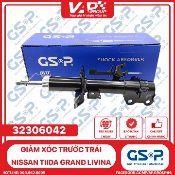 GSP Giảm xóc Trước TRÁi NISSAN Tiida GRAND LIVINA