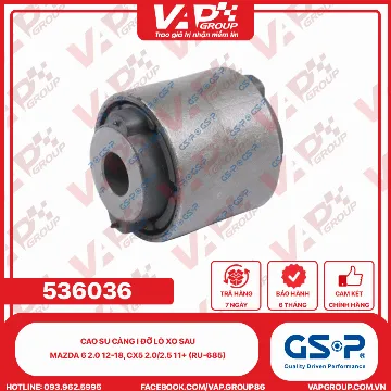 GSP Cao Su Càng I Đỡ Lò Xo Sau Mazda 6 2.0 12-18, Cx5 2.0/2.5 11+ (RU-685)