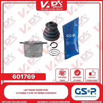 GSP Láp Trong Trước Phải H1 Starex 2.0 00-05 TRONG 34 NGOÀI 0