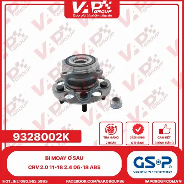 GSP Bi Moay Ơ Sau Crv 2.0 11-18 2.4 06-18 ABS