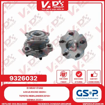 GSP Bi Moay Ơ Sau Lexus RX350 2009+, Toyota Highlander 2014+, Sienna 2020+