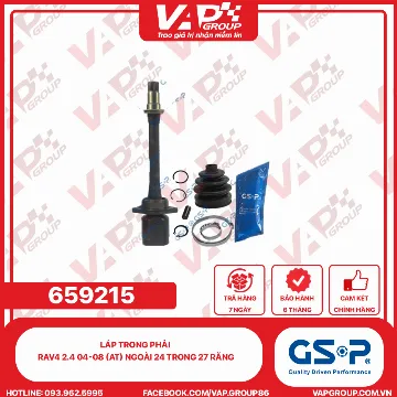 GSP LÁP trong phải RAV4 2.4 04-08 (AT) Ngoài 24 trong 27 răng