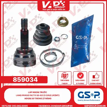 GSP LÁP ngoài trước LanD PRADO 1KZTE 95-02 (2 cầu) (AT/MT) Ngoài 30 trong 27 răng