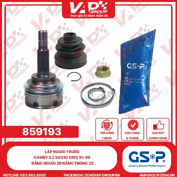 GSP LÁP ngoài trước camry 2.2 SXV10 5SFE 91-96 răng ngoài 26 răng trong 32