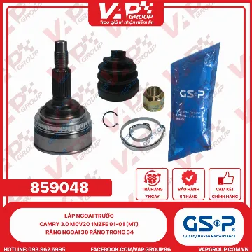 GSP LÁP ngoài trước Camry 3.0 MCV20 1MZFE 91-01 (MT) răng ngoài 30 răng trong 34
