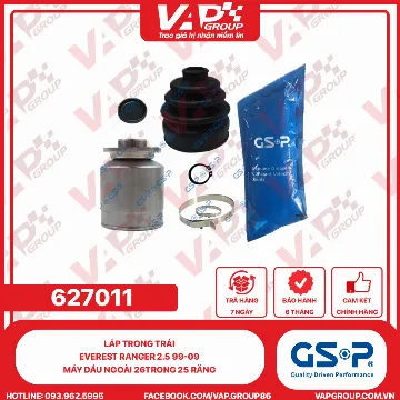 GSP Láp Trong TRÁI EVEREST RANGER 2.5 99-09 MÁY DẦU Ngoài 26Trong 25 Răng