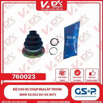 GSP BỘ CAO SU chụp bụi LÁP trong BMW X5 E53 00-03 (MT)