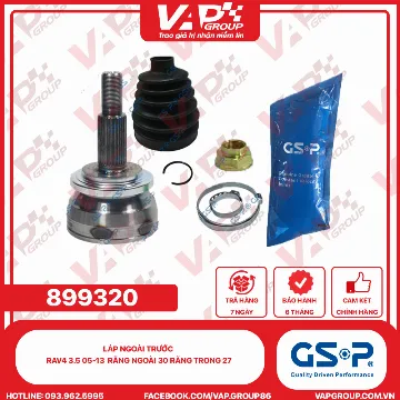 GSP LÁP ngoài trước RAV4 3.5 05-13 răng ngoài 30 răng trong 27