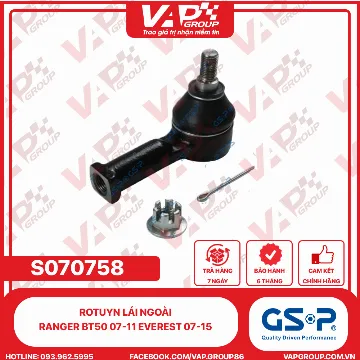 GSP Rotuyn lái ngoài Ranger BT50 07-11 Everest 07-15