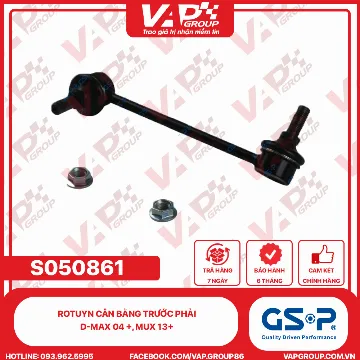 GSP Rotuyn cân bằng trước phải D-MAX 04 +, MUX 13+