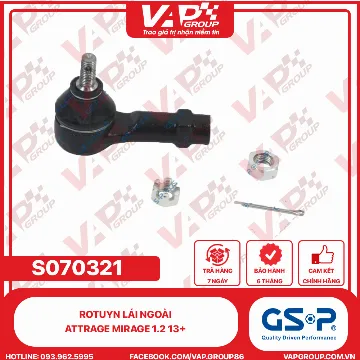 GSP Rotuyn Lái Ngoài Attrage MIRAGE 1.2 13+