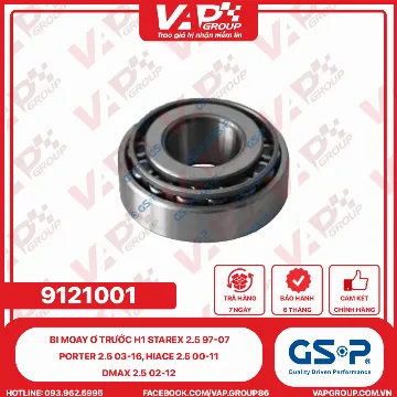 GSP Bi Moay Ơ Trước H1 Starex 2.5 97-07, Porter 2.5 03-16, Hiace 2.5 00-11, Dmax 2.5 02-12