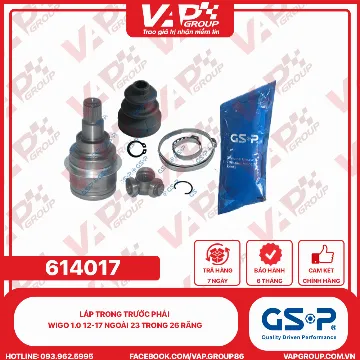 GSP Láp Trong Trước Phải Wigo 1.0 12-17 Ngoài 23 Trong 26 Răng