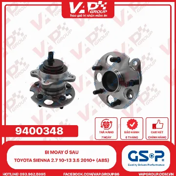 GSP Bi Moay Ơ Sau Toyota Sienna 2.7 10-13 3.5 2010+ (Abs)