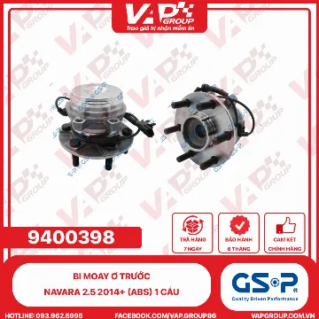GSP Bi Moay Ơ Trước Navara 2.5 2014+ (Abs) 1 cầu