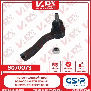 GSP Rotuyn lái ngoài trái Daewoo Lacetti EX 04-11 Chevrolet Lacetti 09-12