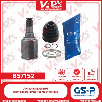 GSP Láp Trong Trước Trái Swift 1.2 2012+ Răng Ngoài 26 Trong 29