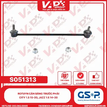 GSP Rotuyn Cân Bằng Trước Phải City 1.5 15-20, Jazz 1.5 14-20