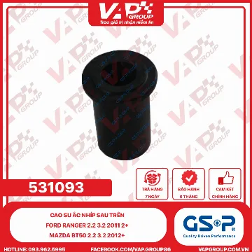 GSP Cao Su Ắc Nhíp Sau Trên FORD Ranger 2.2 3.2 2011 2+ MAZDA Bt50 2.2 3.2 2012+