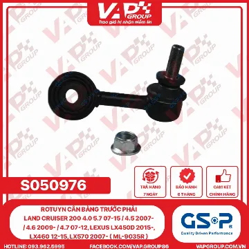 Rotuyn Cân Bằng Trước Phải Land Cruiser 200 4.0 5.7 07-15 / 4.5 2007- / 4.6 2009- / 4.7 07-12, Lexus Lx450D 2015-, Lx460 12-15, Lx570 2007- ( ML-9035R )