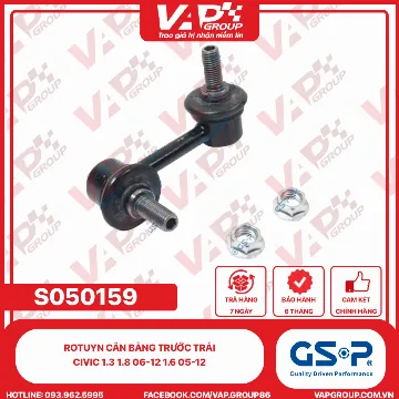 GSP Rotuyn Cân Bằng Trước Trái Civic 1.3 1.8 06-12 1.6 05-12