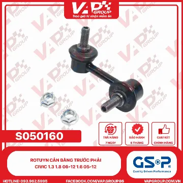 GSP Rotuyn Cân Bằng Trước Phải Civic 1.3 1.8 06-12 1.6 05-12