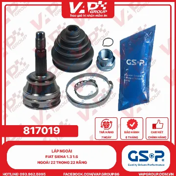 GSP Láp ngoài Fiat Siena 1.3 1.6 Ngoài 22 trong 22 răng