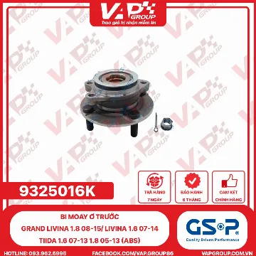 GSP Bi Moay Ơ Trước Grand Livina 1.8 08-15/ Livina 1.6 07-14 Tiida 1.6 07-13 1.8 05-13 (ABS)