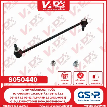 Rotuyn Cân Bằng Trước Toyota Rav4 2.0 2005- / 2.4 05-13 / 2.5 08-15 / 3.5 05-13, Alphard 3.5 2 ( ML-9033 ) 015-, Lexus Ct200H 2010-, Hs250H 09-18, Nx200 Nx200T Nx300H 2014- (48820-42030)
