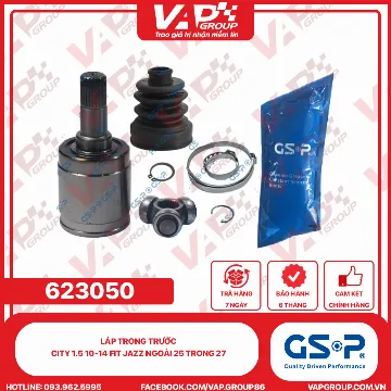 GSP Láp Trong Trước City 1.5 10-14 FIT JAZZ Ngoài 25 Trong 27