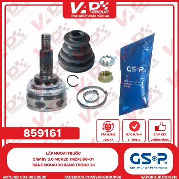 GSP LÁP NGOÀI TRƯỚC CAMRY 3.0 MCV20 1MZFE 96-01 RĂNG NGOÀI 30 RĂNG TRONG 34