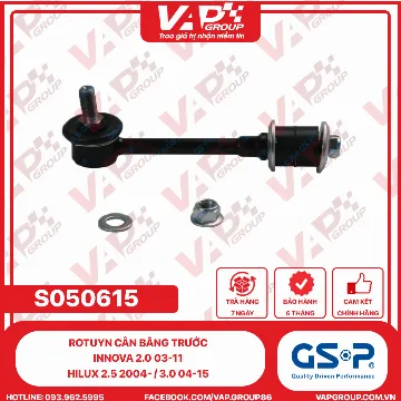 GSP Rotuyn Cân Bằng Trước Innova 2.0 03-11, Hilux 2.5 2004- / 3.0 04-15