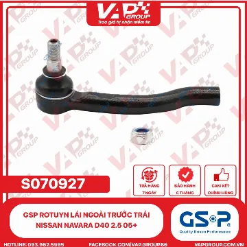 GSP Rotuyn Lái Ngoài Trước Trái Nissan Navara d40 2.5 05+