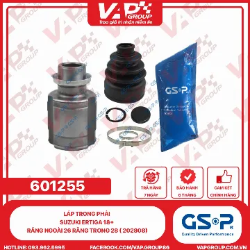 GSP Láp Trong Phải Suzuki Ertiga 18+ Răng Ngoài 26 Răng Trong 28 ( 202808)