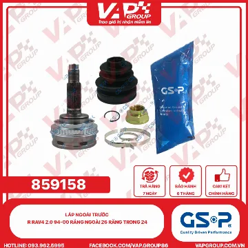 GSP LÁP NGOÀI TRƯỚC R RAV4 2.0 94-00 RĂNG NGOÀI 26 RĂNG TRONG 24