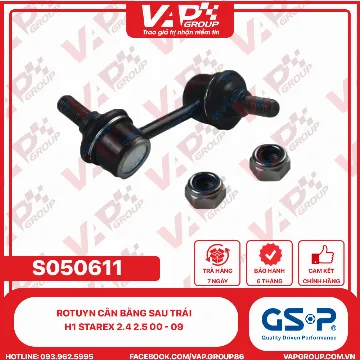 GSP Rotuyn Cân Bằng Sau Trái H1 Starex 2.4 2.5 00 - 09