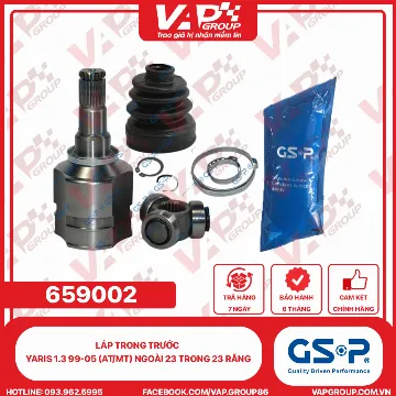 GSP LÁP trong trước Yaris 1.3 99-05 (AT/MT) Ngoài 23 trong 23 răng