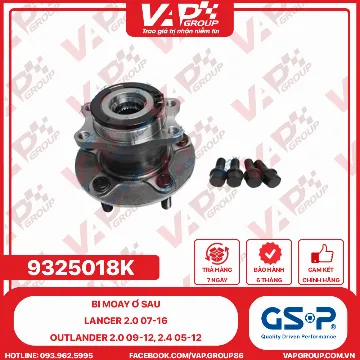 GSP Bi Moay Ơ Sau Lancer 2.0 07-16, Outlander 2.0 09-12, 2.4 05-12.