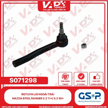 GSP Rotuyn Lái Ngoài TRÁI Mazda Bt50, Ranger 2.2 11+/ 3.2 10+