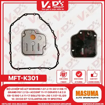 Bộ Ld Hộp Số A/T Morning 1.0 1.2 11-20 1.1 08-11 Grand I10 1.2 13+ Accent 11-17 Cerato/Forte 1.6 2.0 08-13 Rio 1.4 11-17 Soluto 18+, I10 1.1 07-15, I20 14-20 I30 07-12 Avante/Elantra 06-11 Spectra